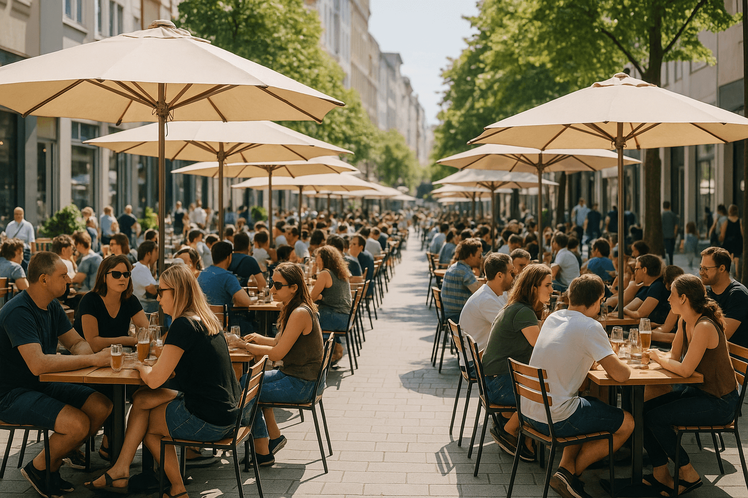 Modernes Restaurant-Unternehmen